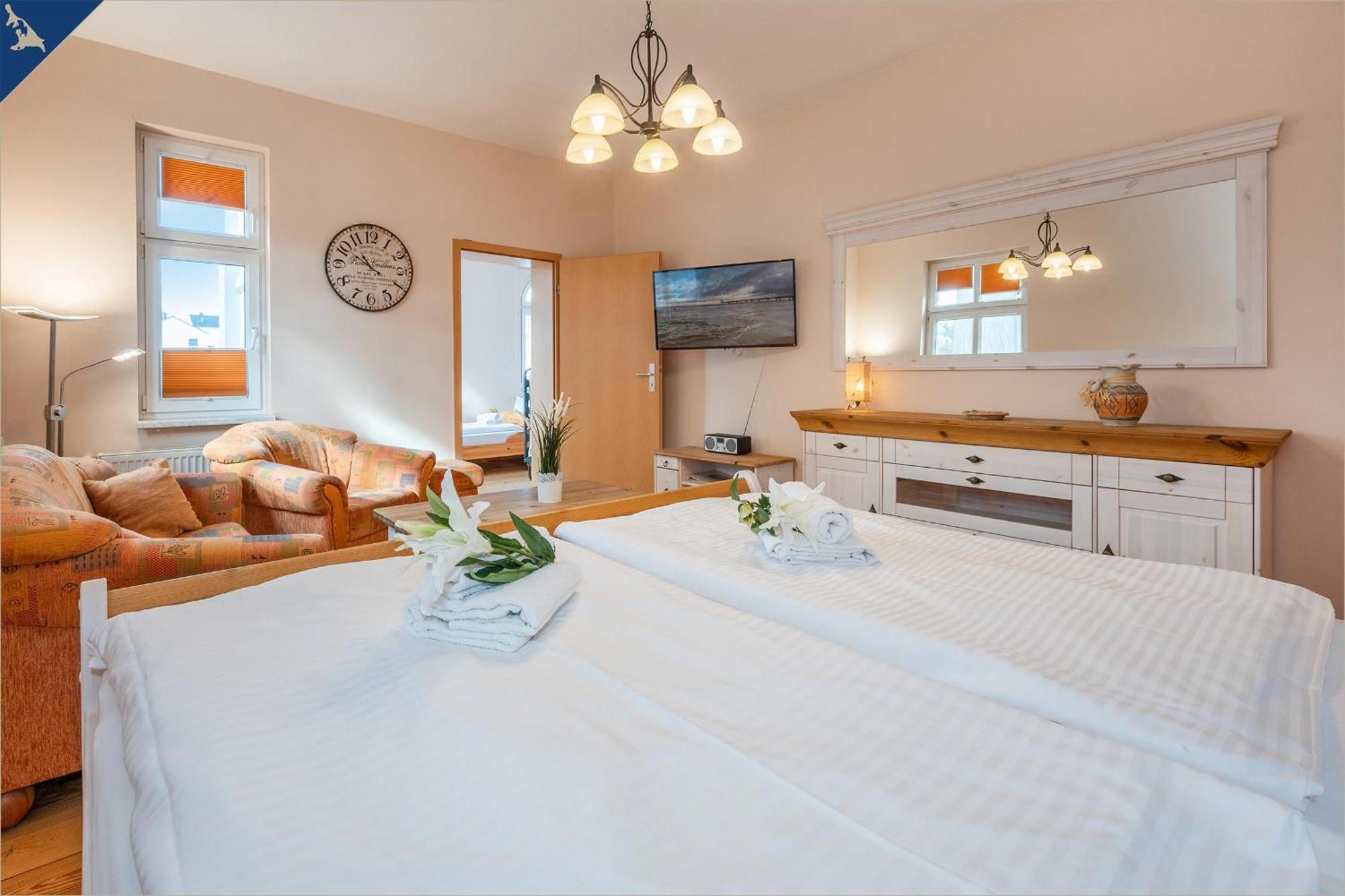 Villa Holtz Ferienwohnung Holtz 1 Zinnowitz Esterno foto
